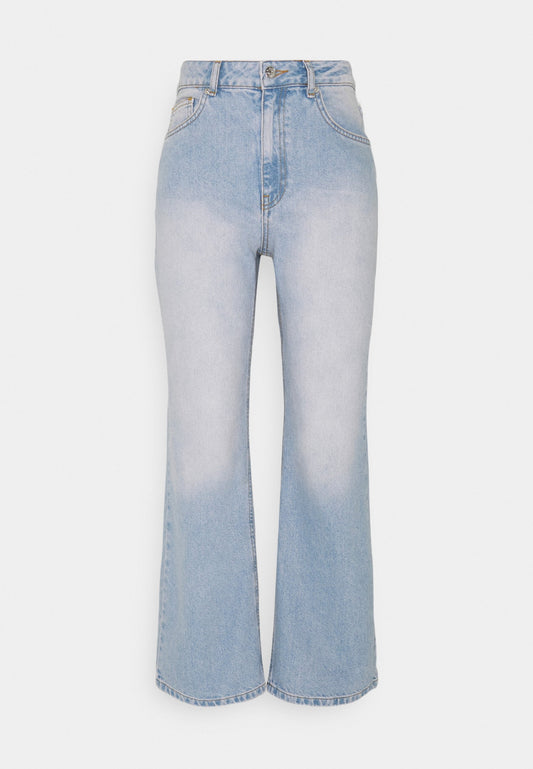 NA-KD highwaist relaxed jeans Light Blue (NAA21N02P-K11) Women