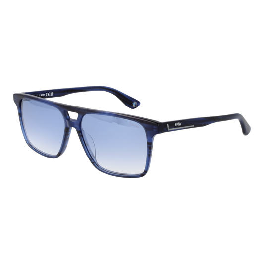 BMW Rectangle Sunglasses Blue (24001043) Men