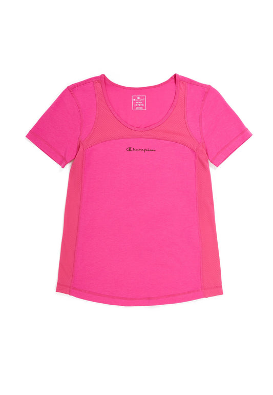 Champion C Sport Crewneck T Shirt C Sport Pink (C7621D03E-J11) Women