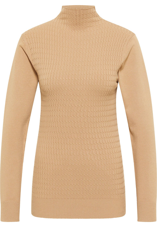 DreiMaster Knit Roll Neck Jumper Dark Brown (4DR21I0BK-O11) Women