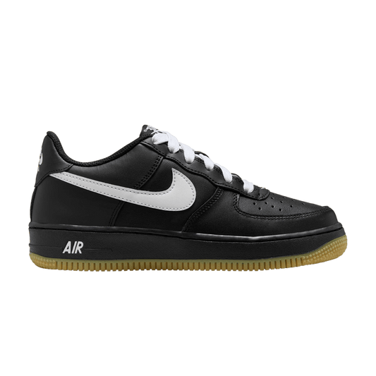 Nike Air Force 1 Low LV8 Black Gum Light Brown White (GS) (IB8845-001) Kids
