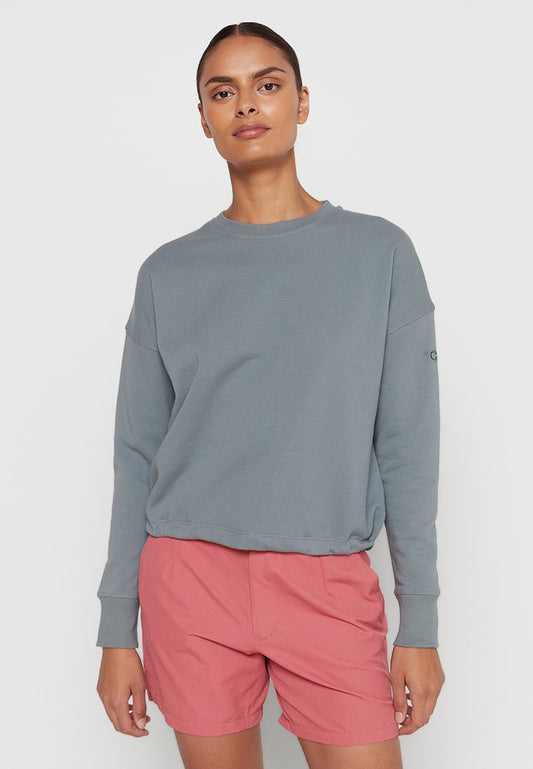 SALON CROPPED SWEATSHIRT Women