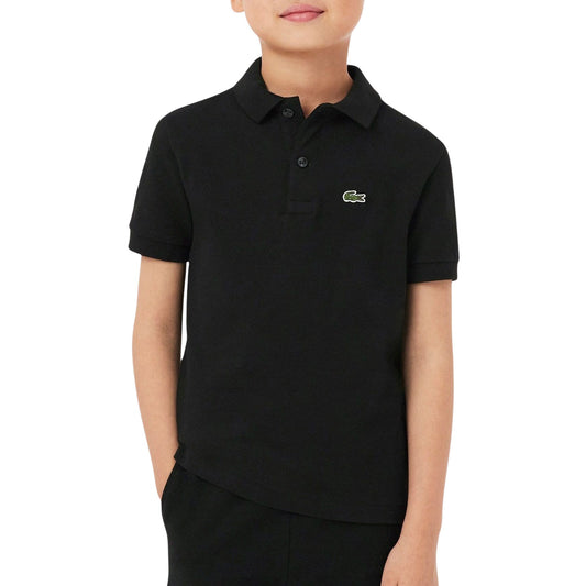 Lacoste Petit Pique SS Polo Boys Black (947354-K96) Kids
