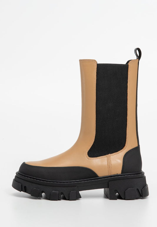 DKNY JONIE CHELSEA BOOT Light Brown (ZZO373VAV-O00) Women