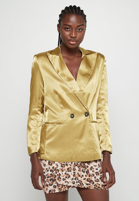 VIBLAZA SATIN BLAZER/ZL Women