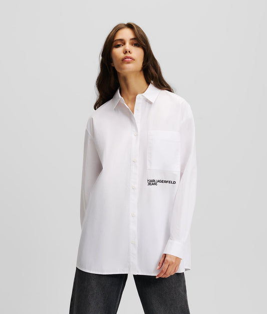 Karl Lagerfeld Jeans Klj Relaxed Shirt (A1W11001) Women