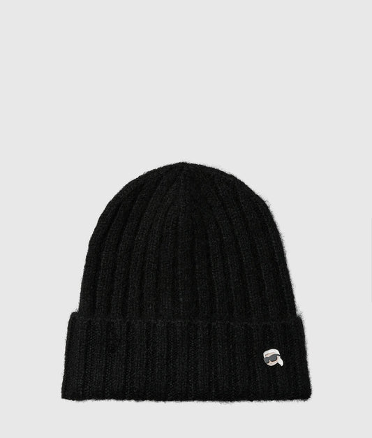 Karl Lagerfeld Ikon Pin Beanie Black (A3M33155999) Men
