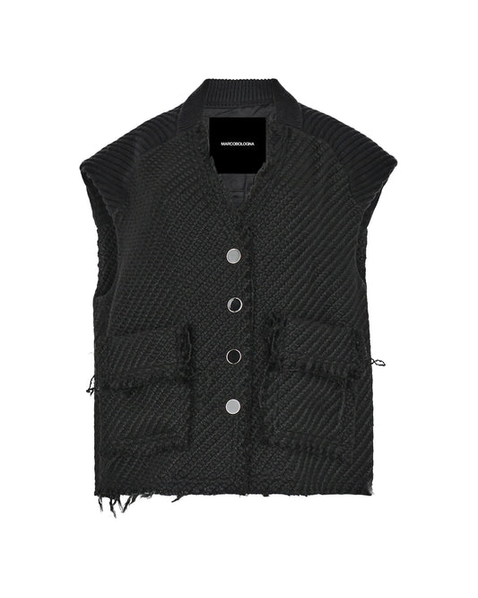 Marco Bologna Gilet Sweater Kerap Black (BPA26182GL) Women