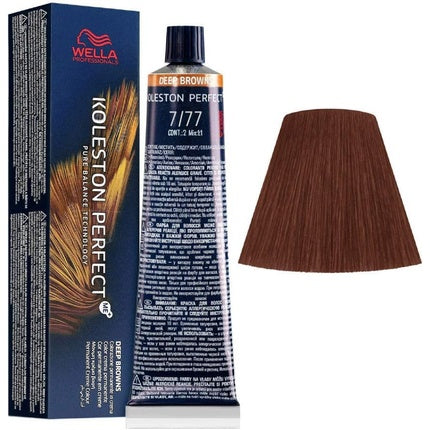 Wella Professionals Koleston Perfect Me+ KP Deep Browns 7/77 Permanent Hair Dye
