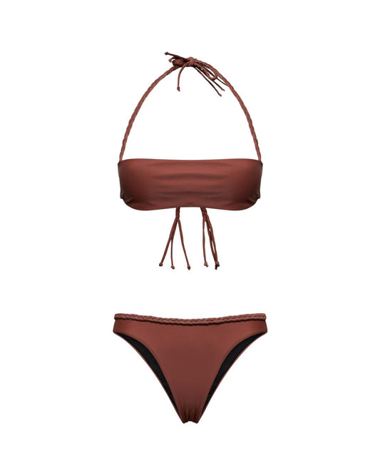 Silvian Heach Bikini Sinfra Brown Cof (CVP25105CO) Women