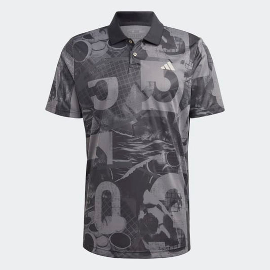 Adidas CLUB GRAPH POLO GREY (HS3242) Men