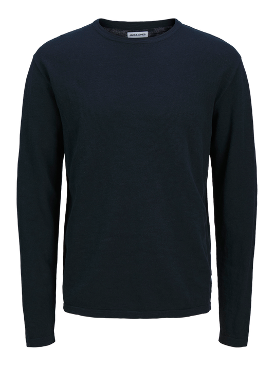 Jack & Jones Essentials JJESUMMER KNIT CREW NECK SN Sky Captain (12269631-SkyCaptain) Men