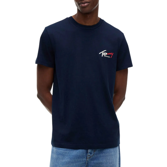 Tommy Hilfiger Slim Sign Chest Logo Shirt (DM0DM22538-C1G) Men
