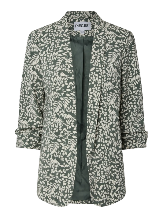 Bosella 3/4 Sleeve Printed Blazer Laurel Wreath (17126850) Women