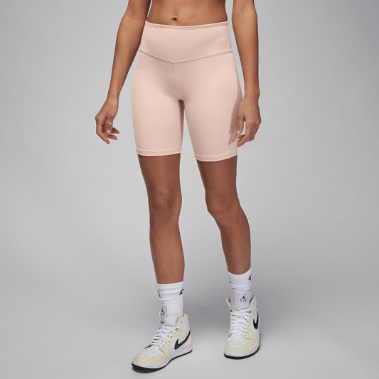 Jordan Sport Women's High-Waisted 7" Bike Shorts Particle Beige/White (FN7325-207) Women