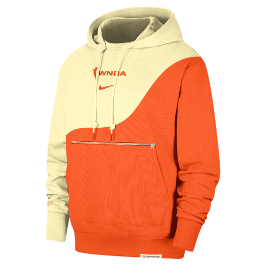 Team 13 Standard Issue Nike WNBA Basketball Hoodie Alabaster/Brilliant Orange/Pale Ivory/Brilliant Orange (FQ4949-744) Unisex