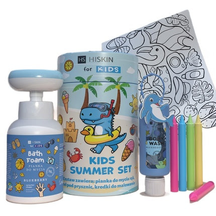 Hiskin Kids Summer Blue Bath Liquid 75ml Kids