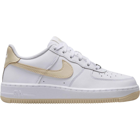Nike Air Force 1 White Light Khaki (GS) Kids