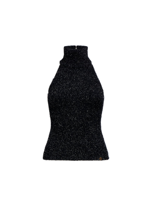 Silvian Heach Sweater Turtleneck Gkiouzelis Black / Bl.D (GPA25204LU) Women