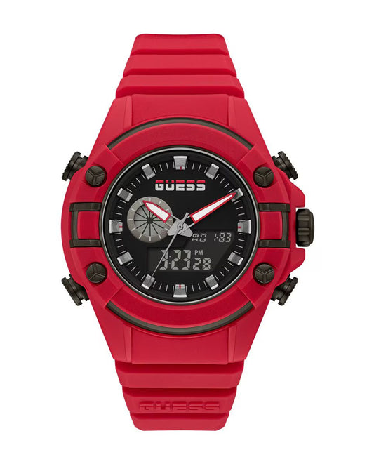 Guess Quartz Watch Red (GW0269G5) Men