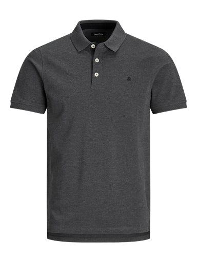 Jack & Jones Essentials JJEPAULOS POLO SS NOOS Dark Grey Melange (12136668-DarkGreyMelange) Men