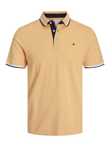 Jack & Jones Essentials JJEPAULOS POLO SS NOOS Apricot Ice (12136668-ApricotIce) Men