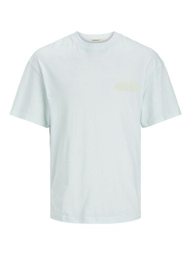 Jack & Jones Originals JORNOTO GRAPHIC BACK TEE SS CREW NECK LN Skylight (12256289-Skylight) Men