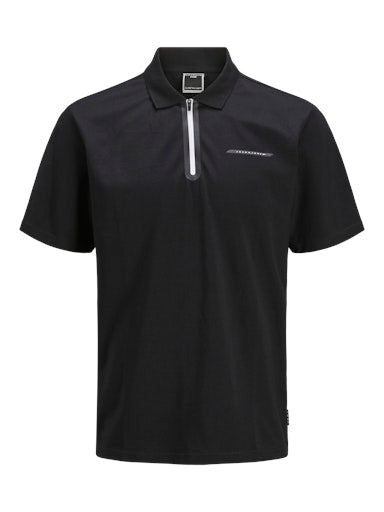 Jack & Jones Core JCOFUSION PIQUE POLO SS SN Black (12273127-Black) Men