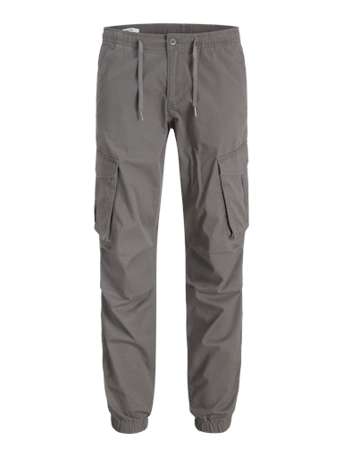 Jack & Jones Pants Studio JPSTKANE NOAH CUFFED CARGO NOOS Granite Grey (12242264-GraniteGrey) Men