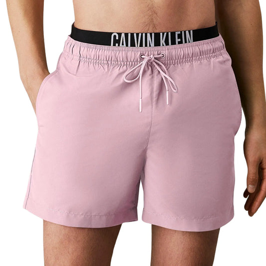 Calvin Klein Medium Double Waistband Swimshort (LV00N61093-W0S) Men