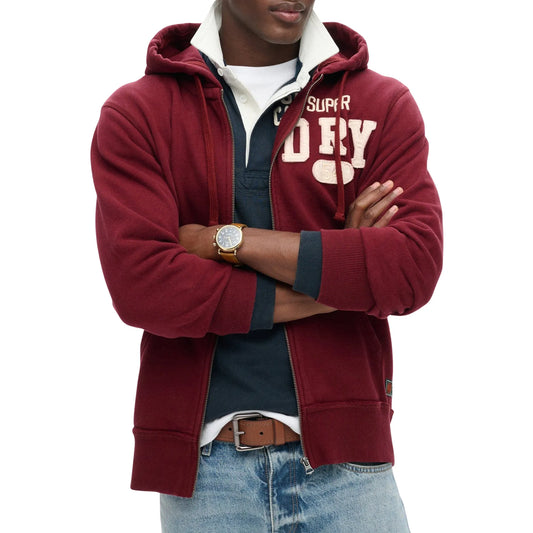 Superdry Vintage Athletic Ziphood Sweatjacket (M2014116A-TYP) Men