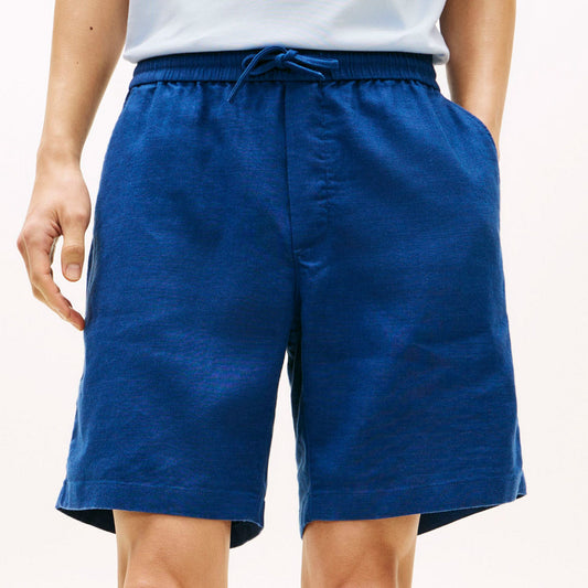 Tommy Hilfiger Dover 8 Linen Chino Short Blue (MW0MW44353-C3I) Men