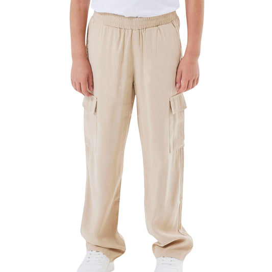 Name It Bella Straight Twill Cargo Pant Junior (13218228-SAFARI) Kids