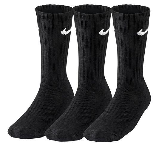 Nike Swoosh Sokken 3-Pack Black (SX4508-001) Unisex