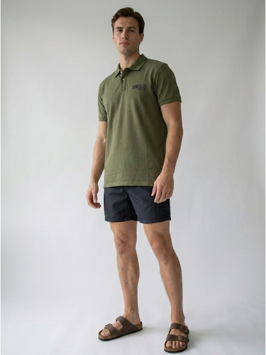 Plein Sport BASIC POLO (PS26MPL01_65_MILITARY) Men