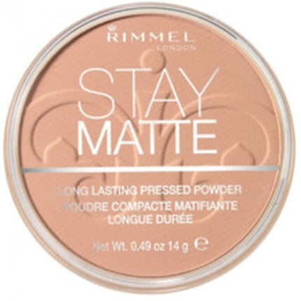 Rimmel London Stay Matte Matte Pressed Powder 001 Transparent 14g