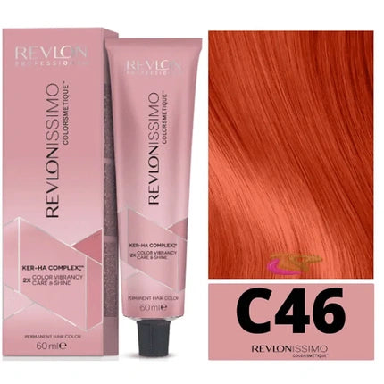 Revlon Professional Revlonissimo Cromatics C46tangerine Red 60ml Hair Color