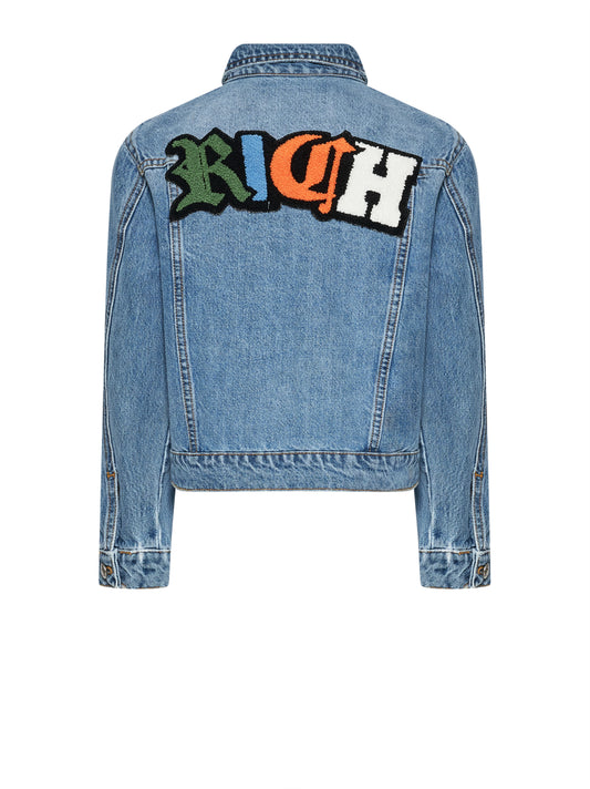 John Richmond Jacket Denim Kottiva D.Blue Light (RBP26050GB) Kids