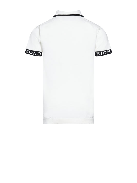 John Richmond Polo Diallek White (RBP26147PO) Kids