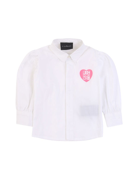 John Richmond Shirt Keskut White (RIP24050CA) Kids