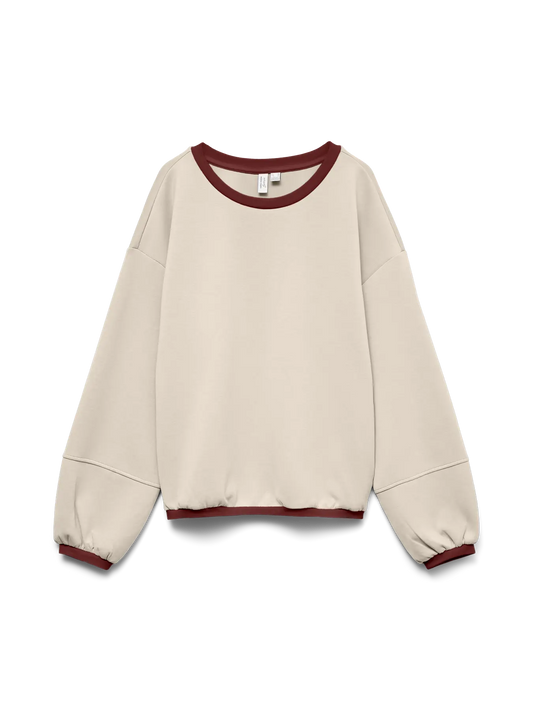 Justina Long Sleeve Sweatshirt Be Birch (10347505) Women