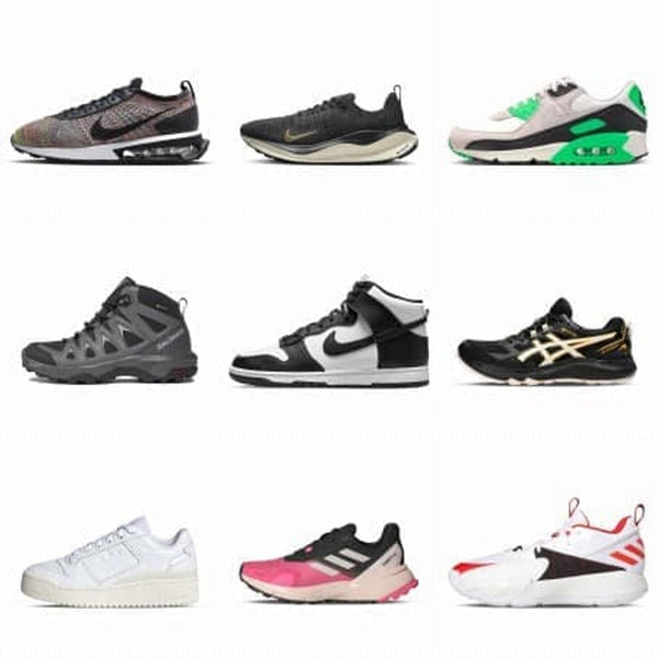 Sport Footwear Nike, adidas, Salomon cover