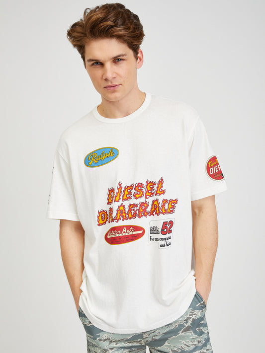 Diesel T-Shirt White (SUNICE-3575029) Men