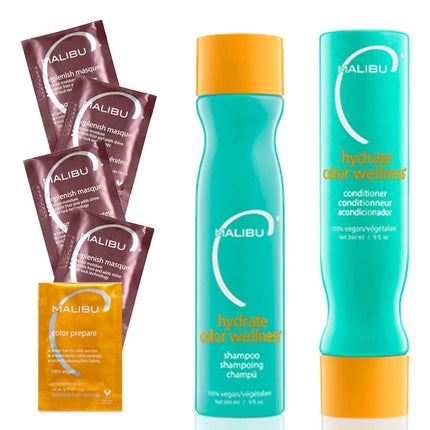 Malibu C Hydrate Color Wellness Set 7 Count
