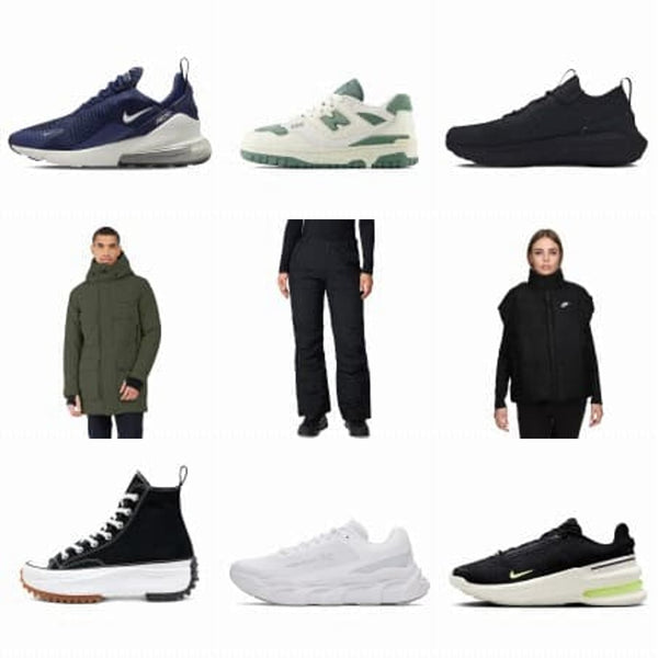Sport Footwear & Apparel Nike, Champion, Under Armour cover