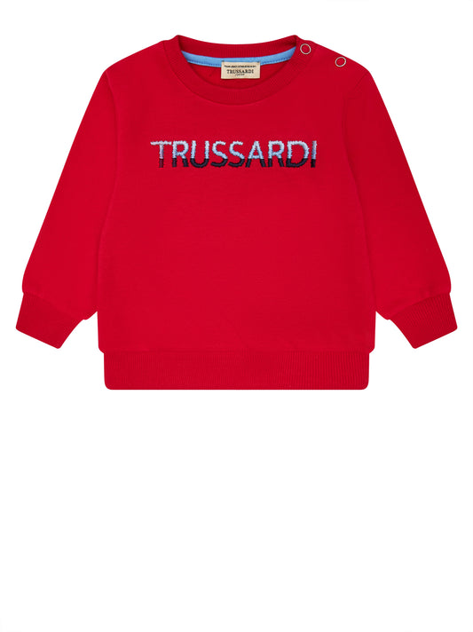 Trussardi Junior Sweatshirt Gaten Blue Estate (TIP26091FE) Kids