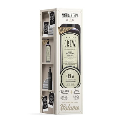 American Crew Boost Duo Set with Pre-Styling Cleanser 250ml