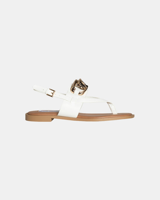 STEVE MADDEN Sandals White (20V1314C1) Women