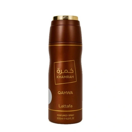 Lattafa Unisex Khamrah Qahwa Body Spray Fragrances 200ml
