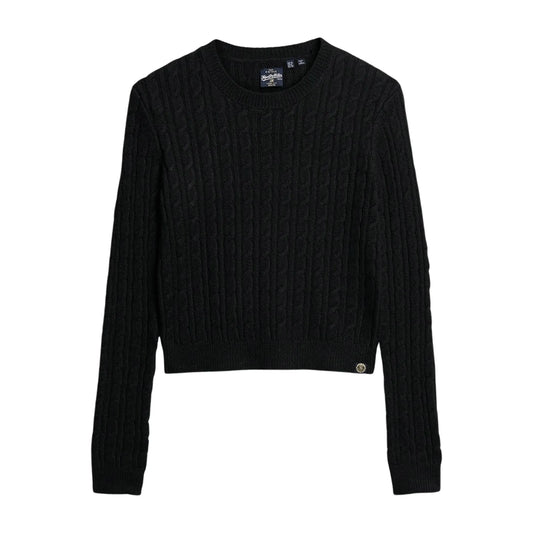 Superdry Fitted Cable Crew Neck Sweater (W6110565A-02A) Women